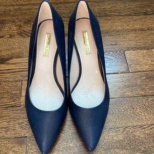 Louise et Cie kitten navy heels